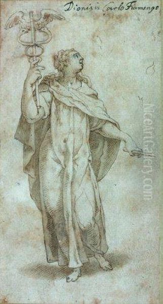 Allegorie De La Medecine Oil Painting by Denys Calvaert