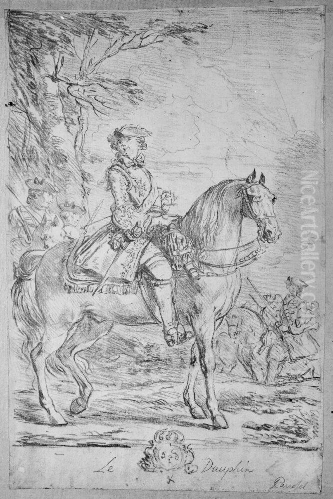 Kronprinsen Oil Painting by Charles Parrocel