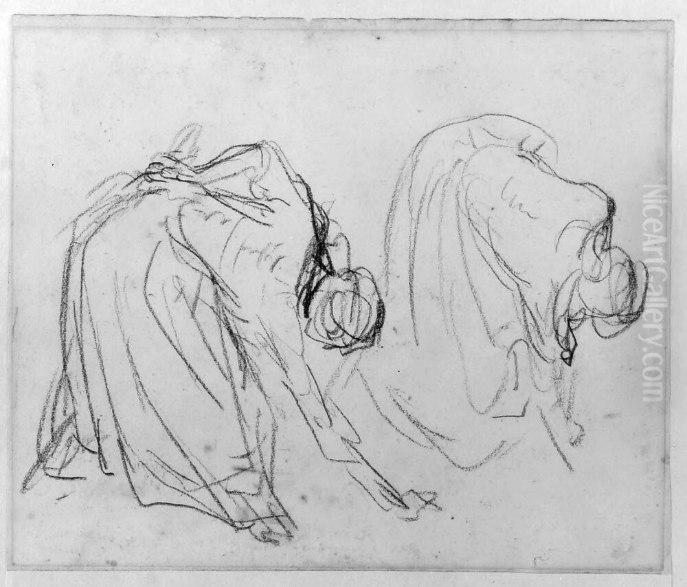 Axplockerskorna Oil Painting by Jean-Francois Millet