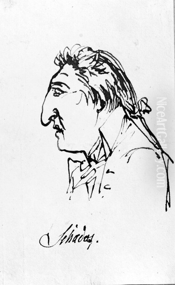 Schados Oil Painting by Johan Tobias Sergel