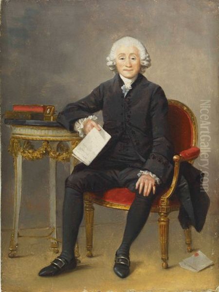 Portrait du docteur Francois Thiery Oil Painting by Marguerite Gerard