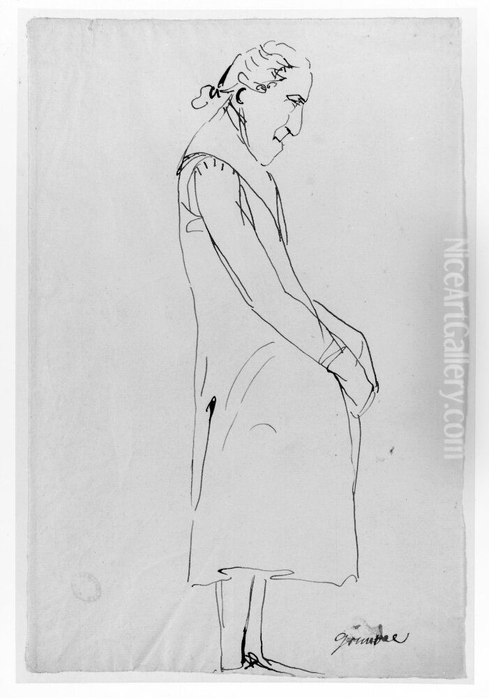 Grouvel Oil Painting by Johan Tobias Sergel