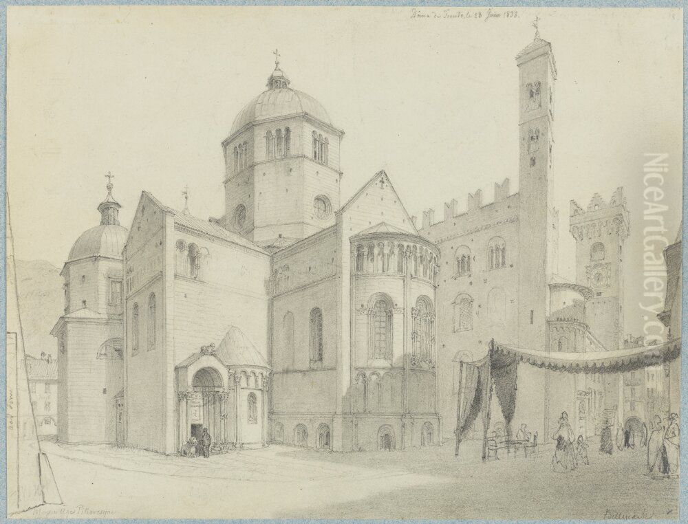 Dome de Trente Oil Painting by Carl Johan Billmark