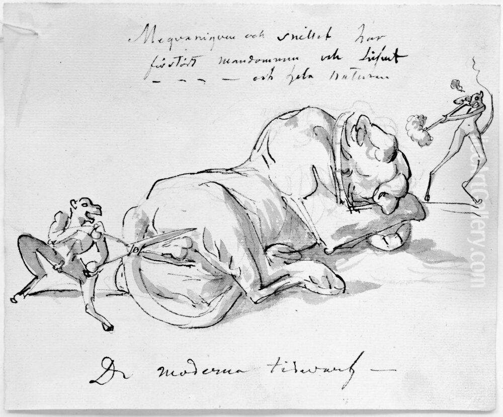 De moderna tidevarf. Skissbok 