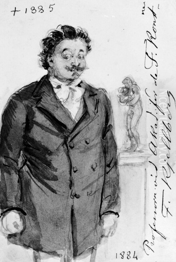 Frithiof Kjellberg, professor, bildhuggare. Skissbok 