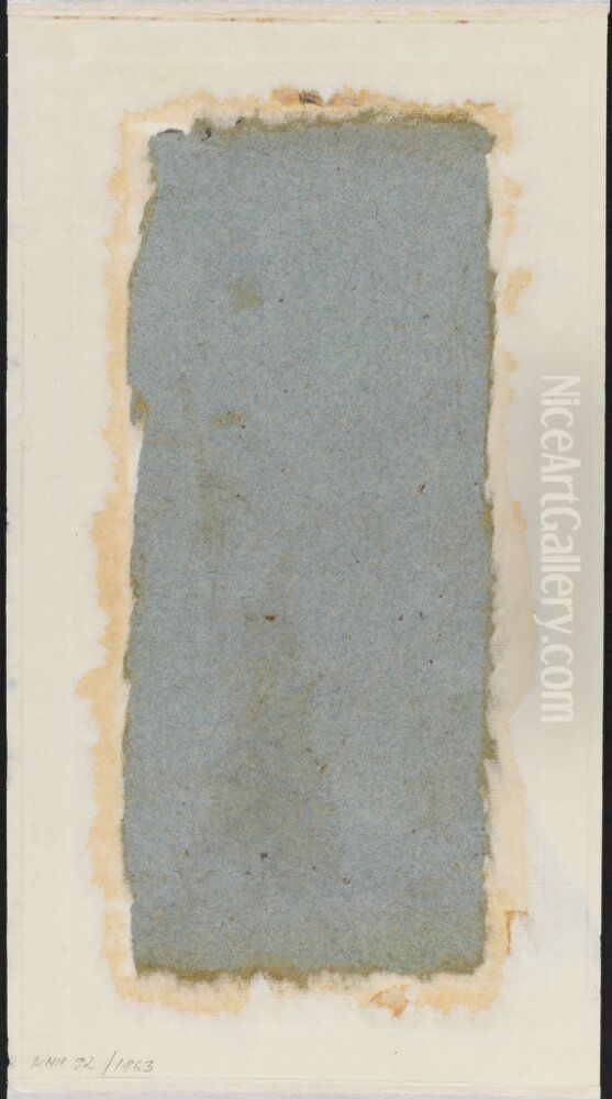 Study for a Monastic Saint, a Palm in his left Hand, a Book in his right Oil Painting by Francesco Granacci