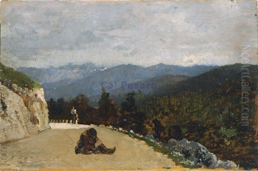 Il Cansiglio Oil Painting by Luigi Nono