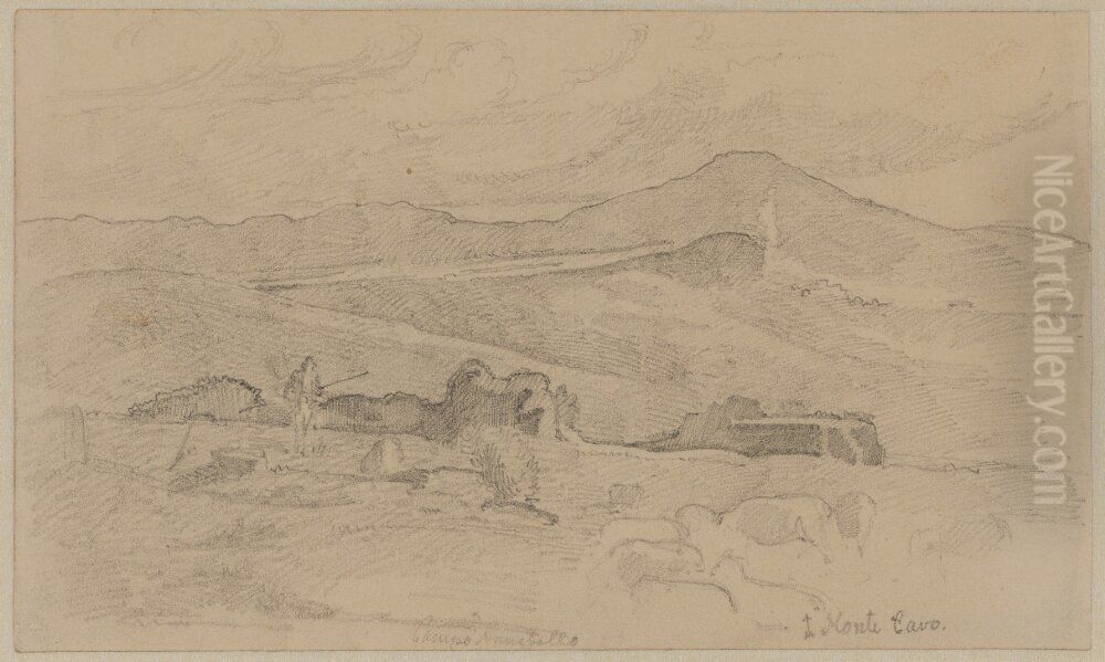 Berglandskap, Italien 