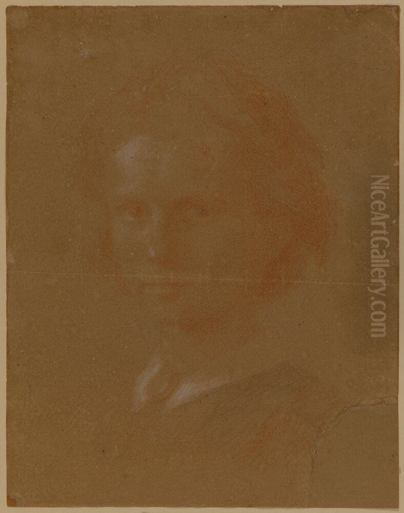 Siri von Essen som flicka Oil Painting by Lorenz Frolich