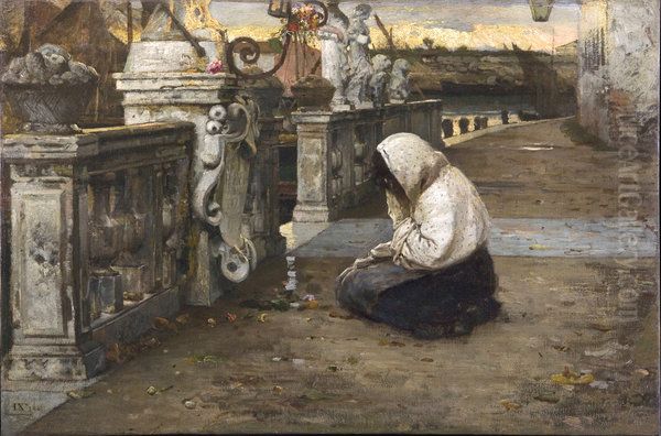 Refugium peccatorum (Una litania alla Madonna) Oil Painting by Luigi Nono