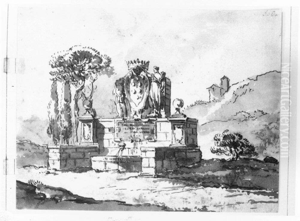 Grav Oil Painting by Jean Eric Rehn