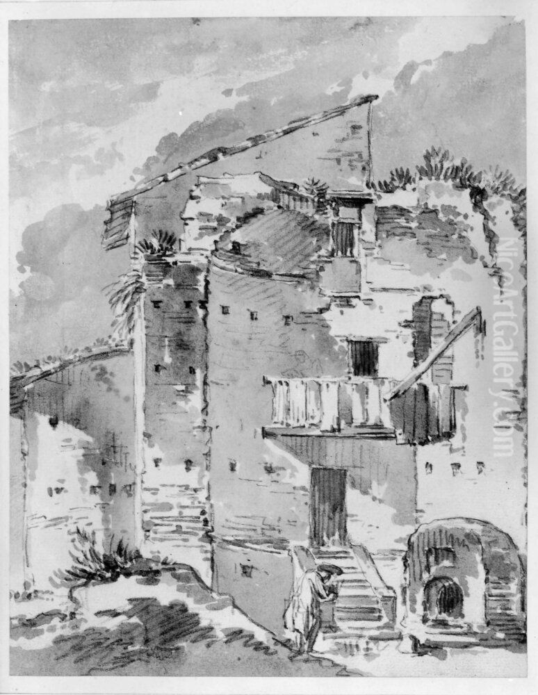 Valvport Oil Painting by Jean Eric Rehn