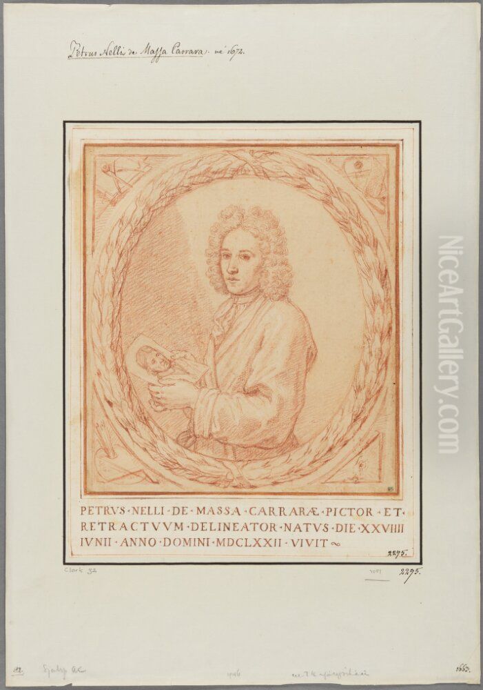 Self-portrait Oil Painting by Pietro Nelli