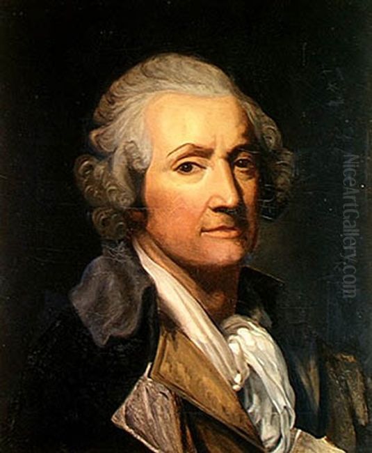 Autoportrait (copie) Oil Painting by Jean-Baptiste Greuze