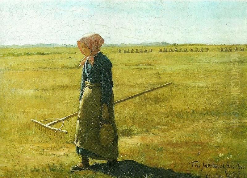 Hospigen Oil Painting by Oscar Bjorck