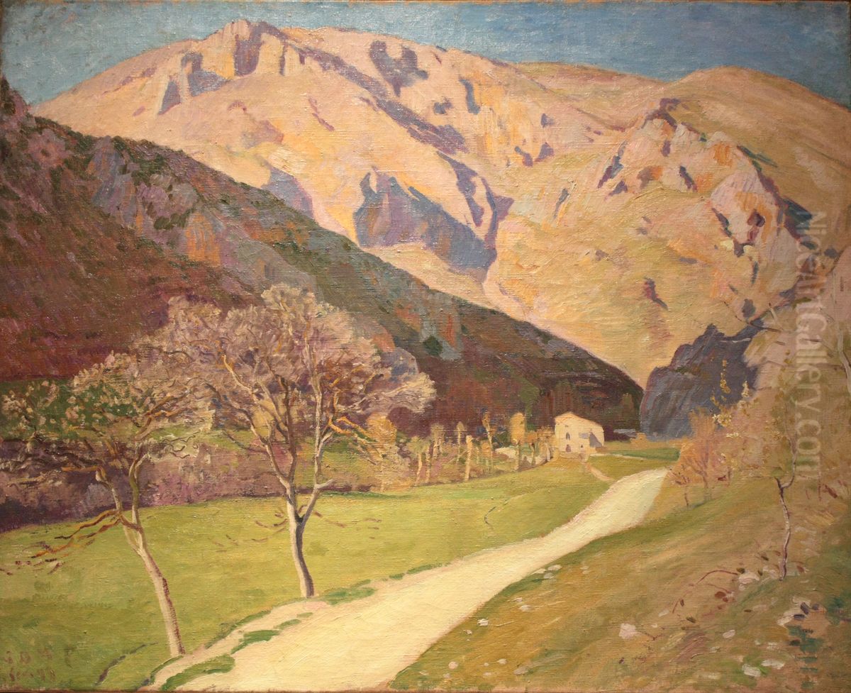 Les Gorges de Fuilla Oil Painting by George-Daniel de Monfreid