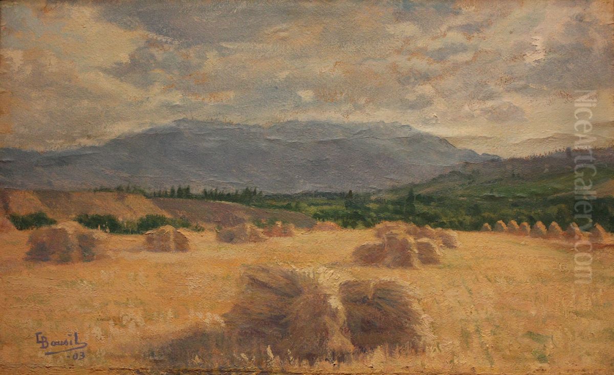 Bles en Cerdagne Oil Painting by Louis Bausil