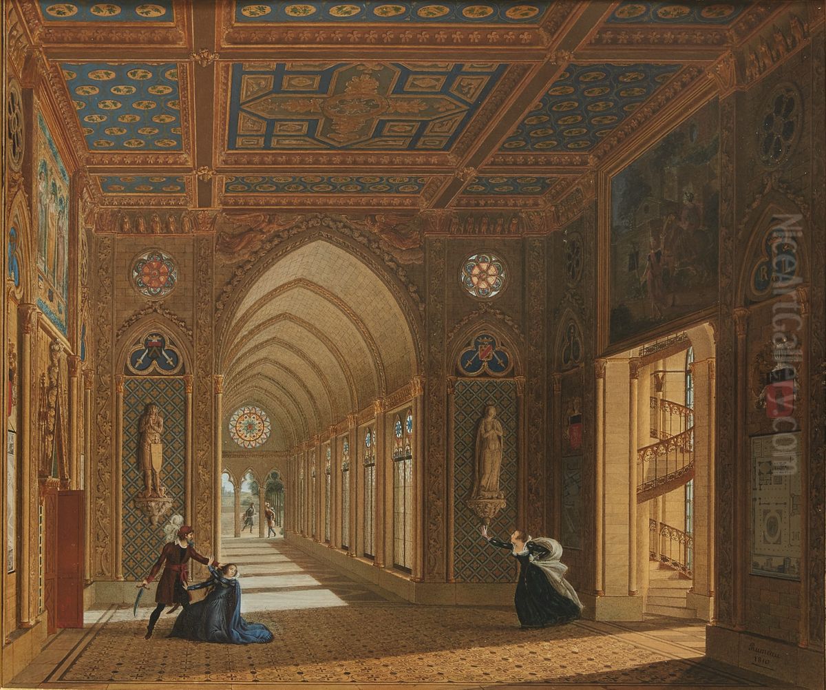 La Barbe bleue Oil Painting by Jean-Claude Rumeau