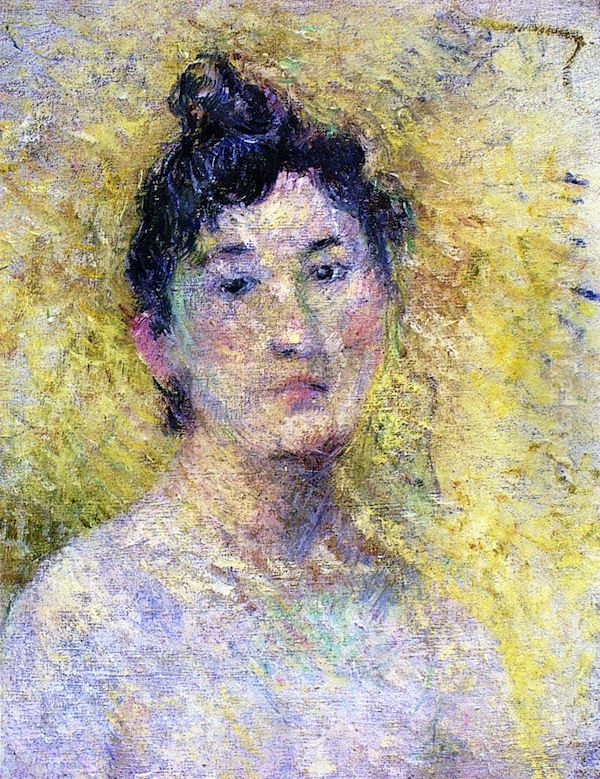 Portrait de femme Oil Painting by Paul Gauguin