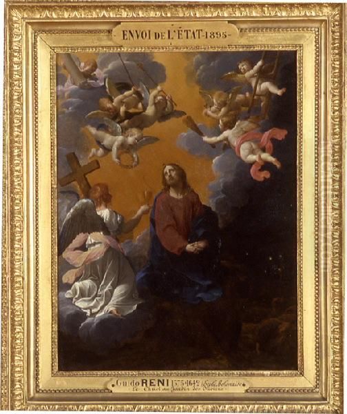 Le Christ au jardin des Oliviers Oil Painting by Guido Reni