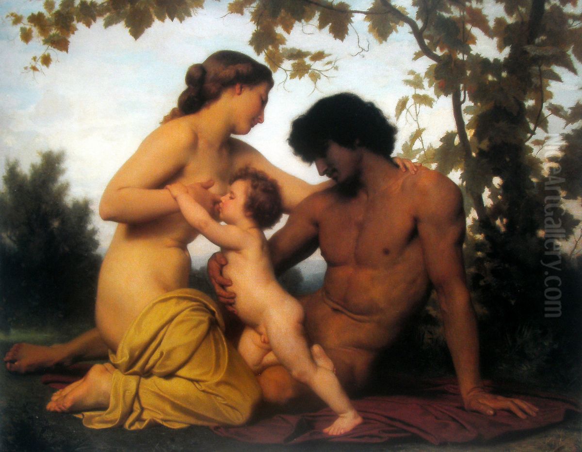 The Golden Age Oil Painting by William-Adolphe Bouguereau