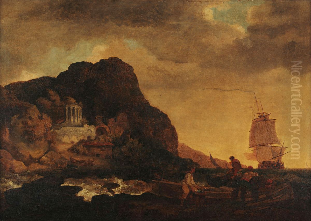 Seascape Oil Painting by Joseph Vernet