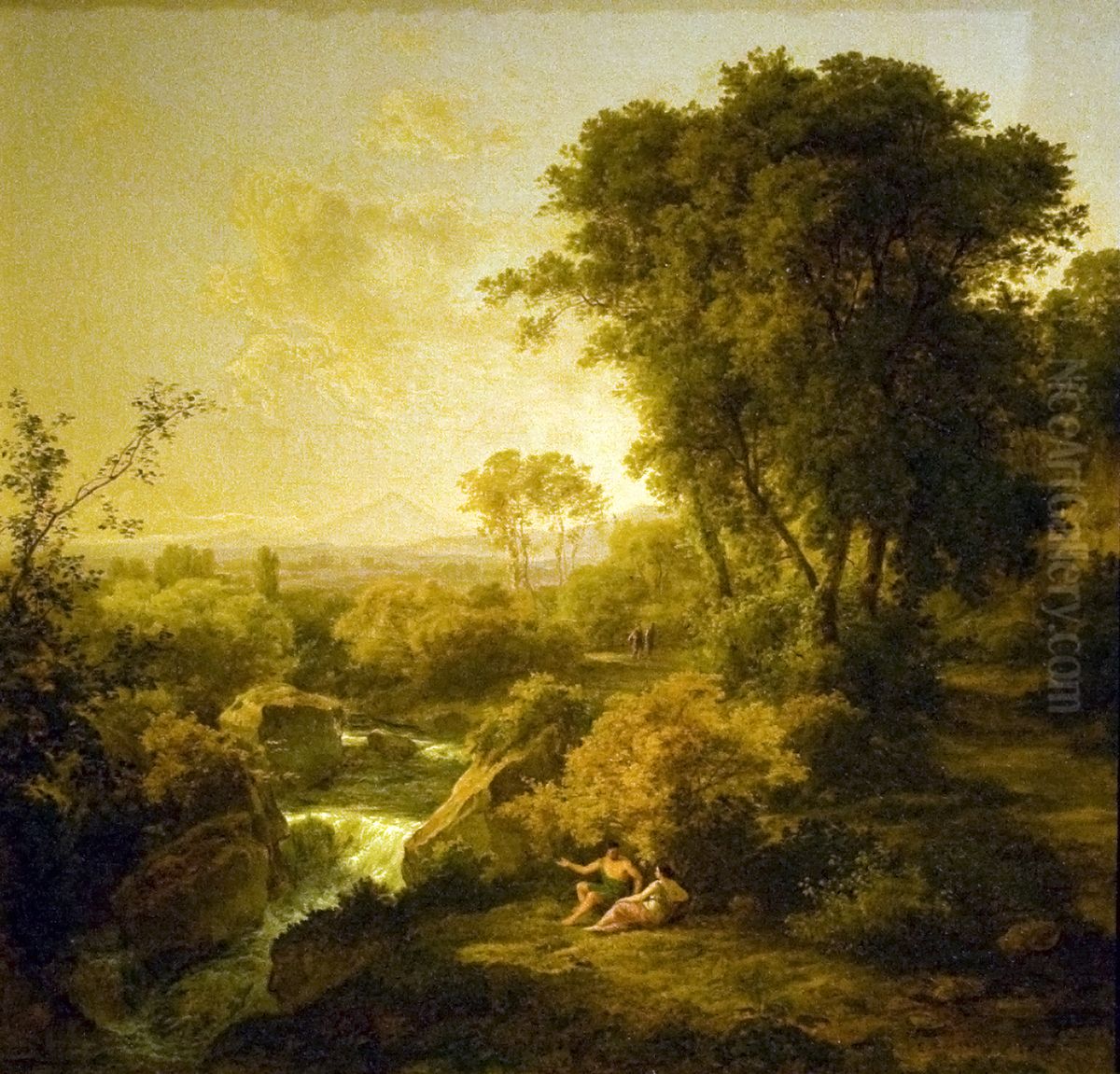 Arcadia Oil Painting by Karoly Marko