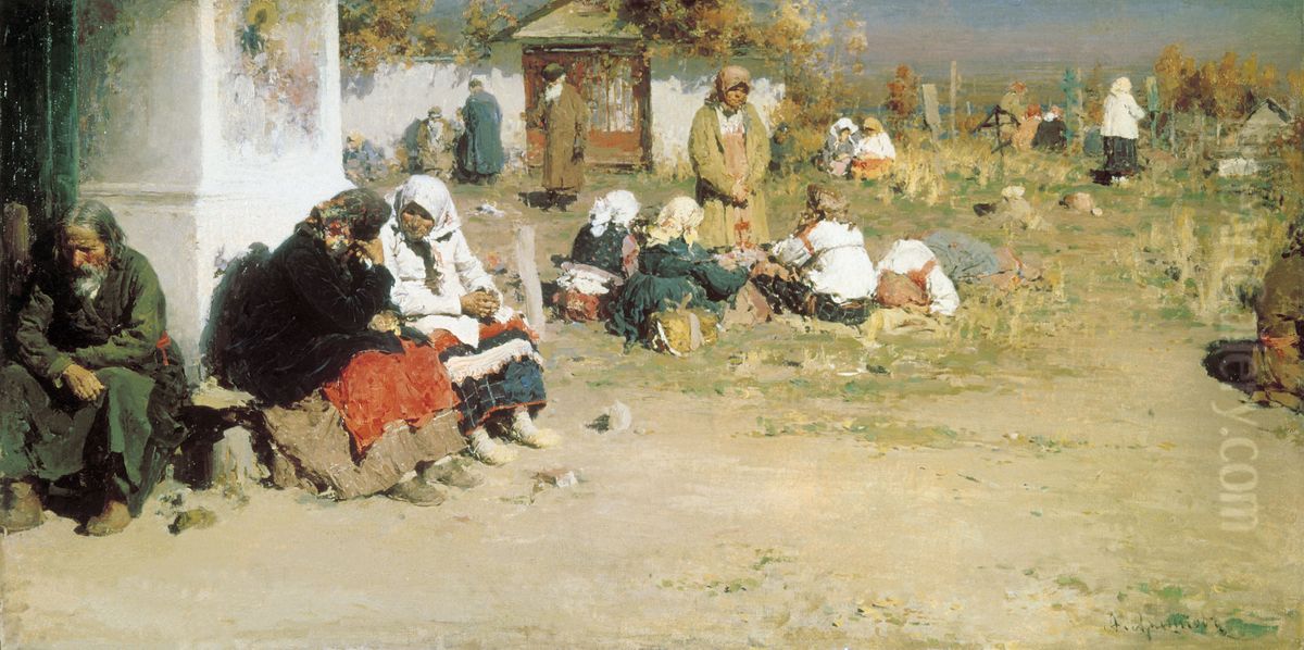 [kein Titel] Oil Painting by Abram Arkhipov