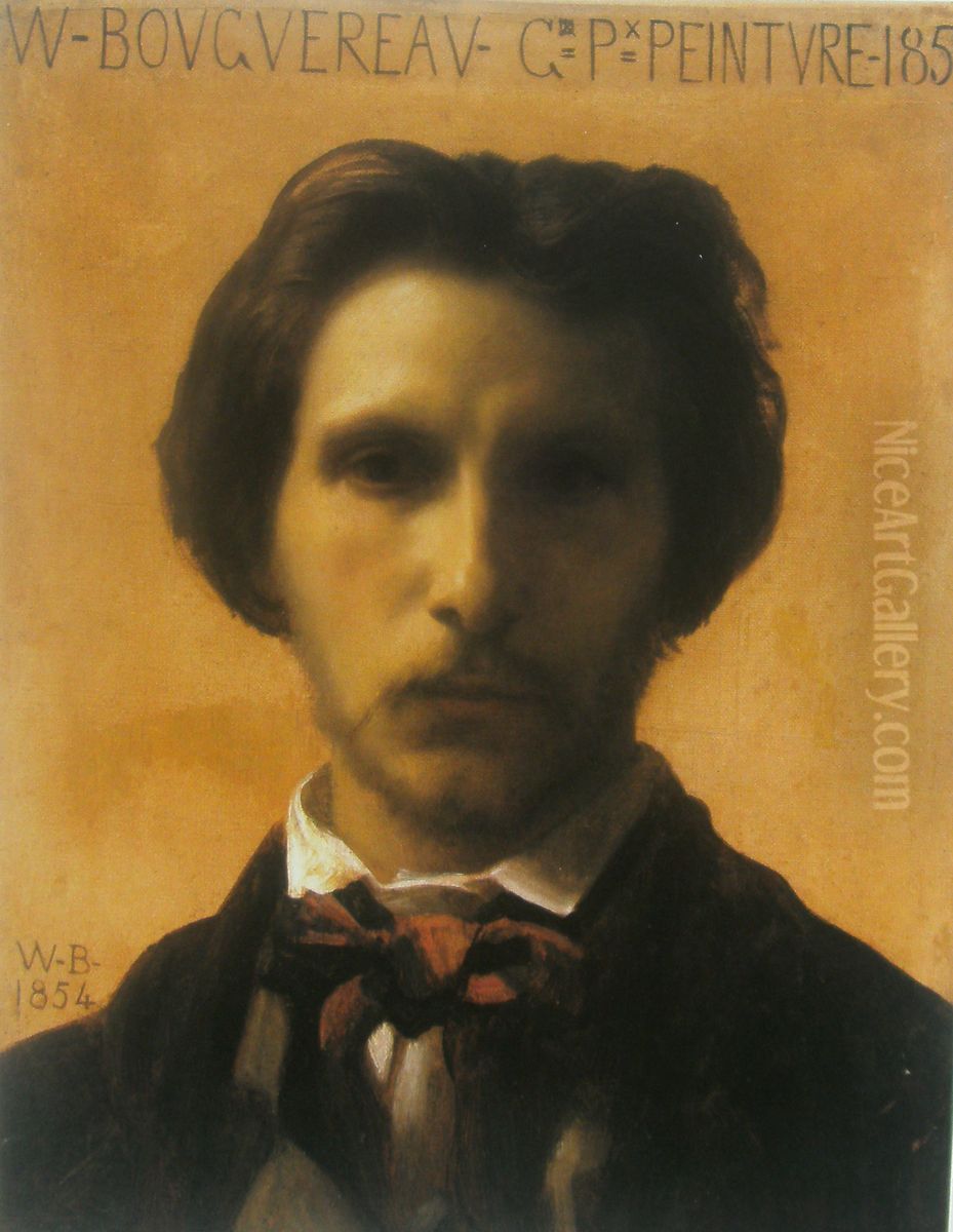 Autoportrait Oil Painting by William-Adolphe Bouguereau