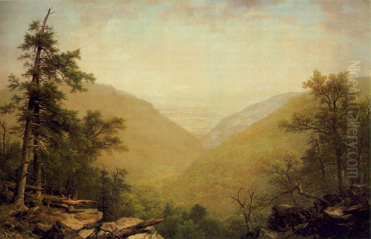 Kaaterskill Clove Oil Painting by Asher Brown Durand