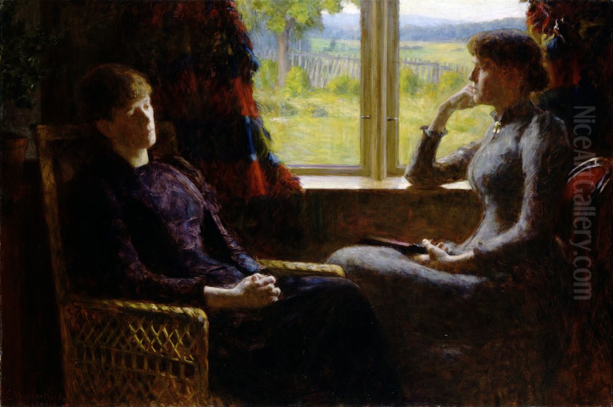 Memories Oil Painting by Erik Werenskiold