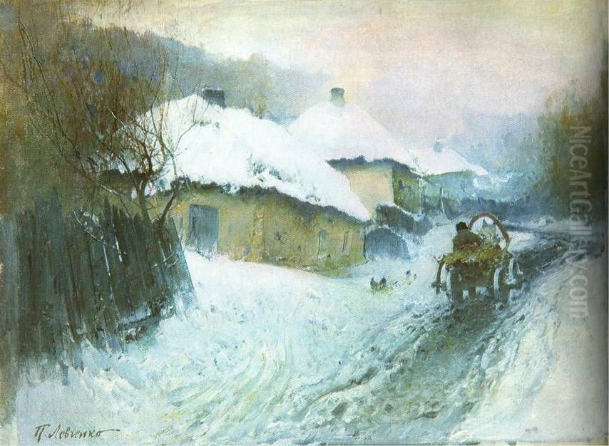 Glukhoman Oil Painting by Petro Levchenko