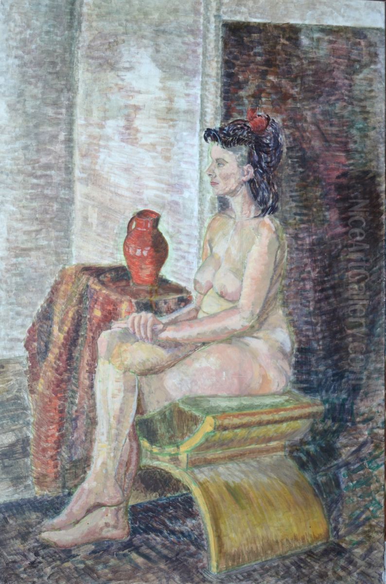 Rachel with pot Oil Painting by unknown