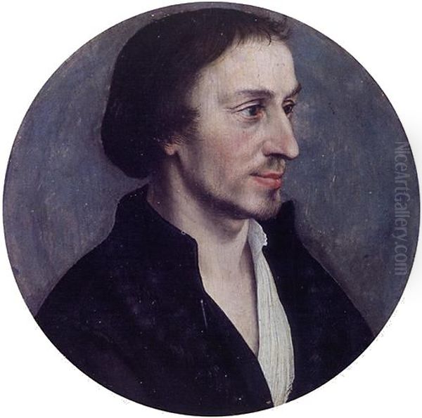 Portrait of Philipp Melanchthon Oil Painting by Hans Holbein the Younger