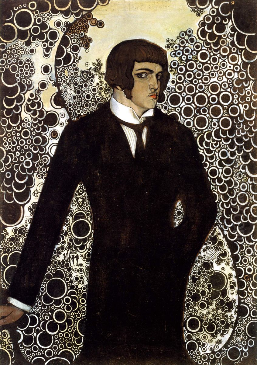 selfportrait Oil Painting by Vsevolod Maximovich