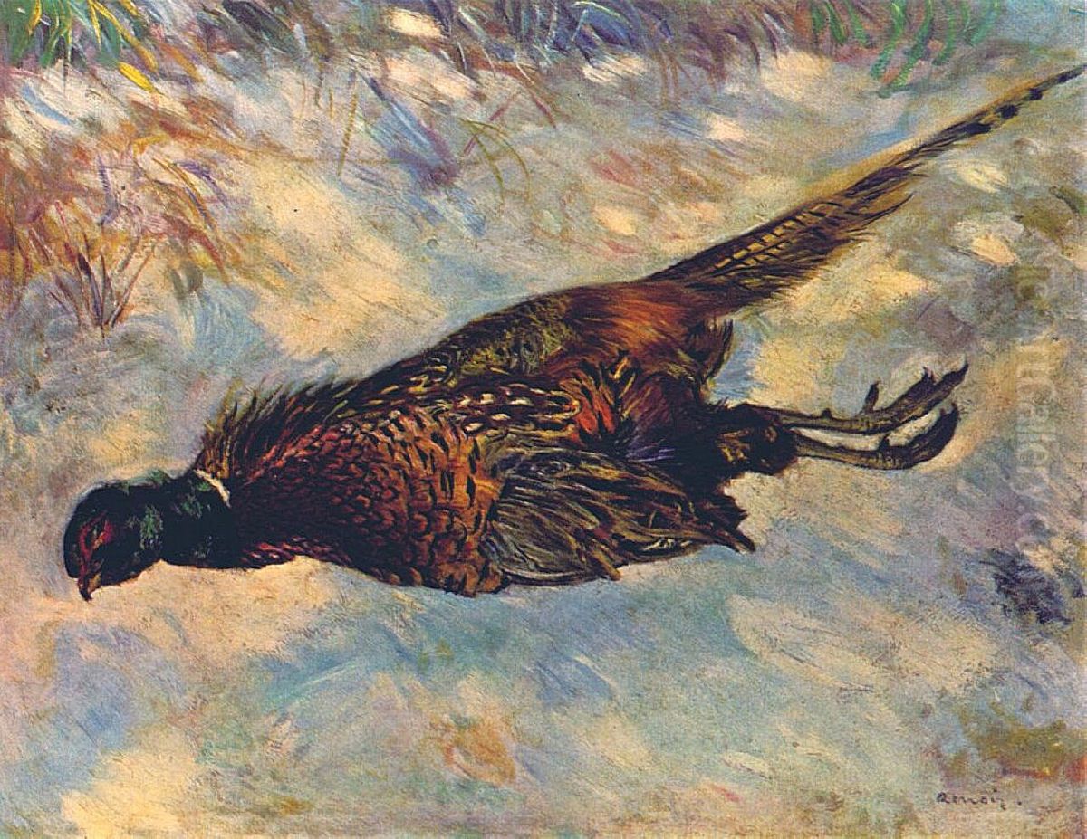 The Pheasant Oil Painting by Pierre Auguste Renoir
