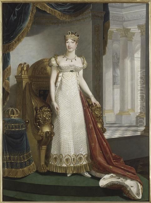Marie-Louise, Empress of French Oil Painting by Marie-Guillemine Benoist