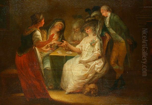 Die Wahrsagerin Oil Painting by unknown