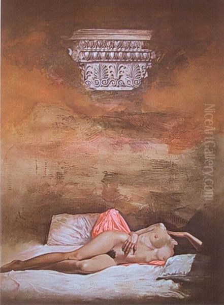 Il fregio Oil Painting by Ireneo Janni