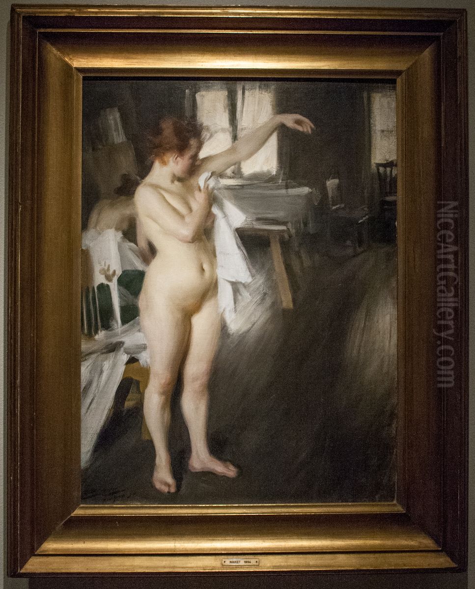 Nude Oil Painting by Anders Zorn