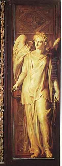 Angel guarding the tomb of Christ Oil Painting by (studio of) Rubens, Peter Paul