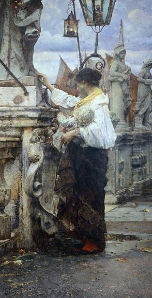 Hail Mary (II) Oil Painting by Luigi Nono