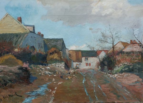 Strivay pres d'Esneux Oil Painting by Richard Heintz