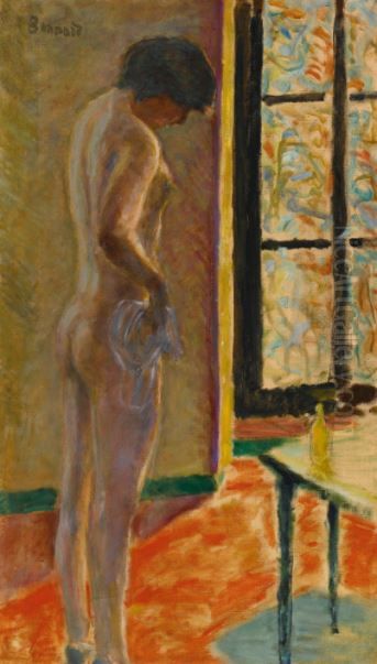 Nu a la fenetre Oil Painting by Pierre Bonnard