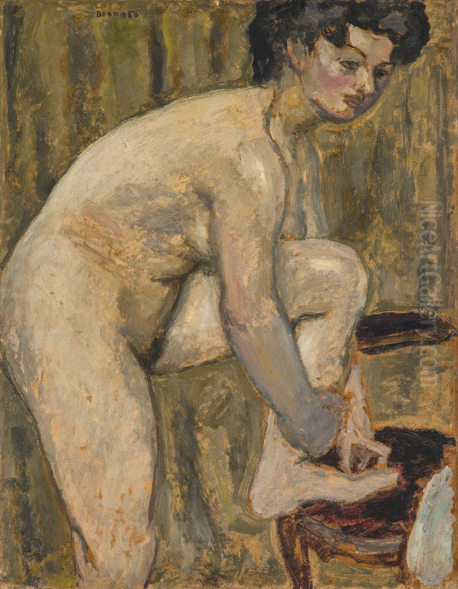 Nude Oil Painting by Pierre Bonnard