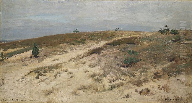 Heidelandschaft Oil Painting by Eugen Bracht