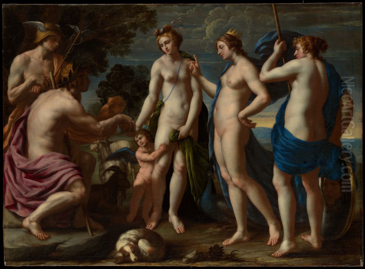 Judgment of Paris Oil Painting by Alessandro Turchi