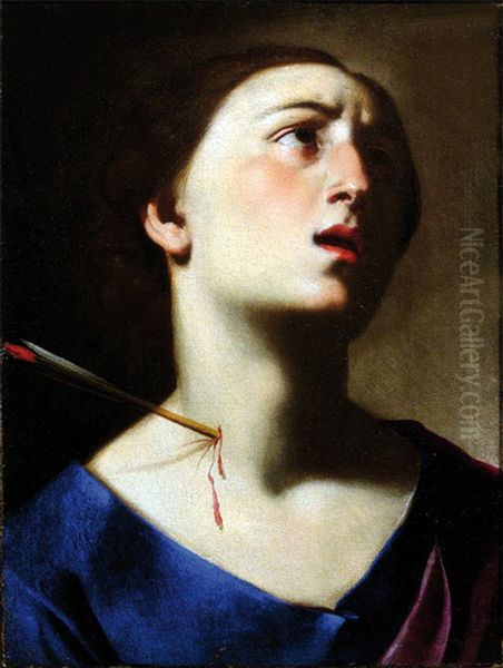 Santa Ursula Oil Painting by Filippo Vitale