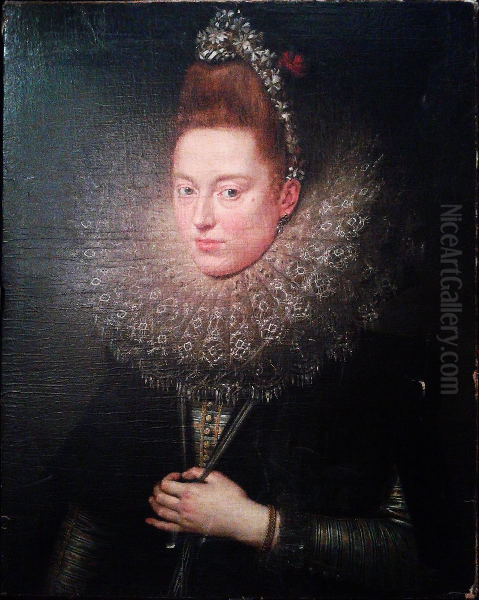 La Dama delle Licnidi Oil Painting by (studio of) Rubens, Peter Paul