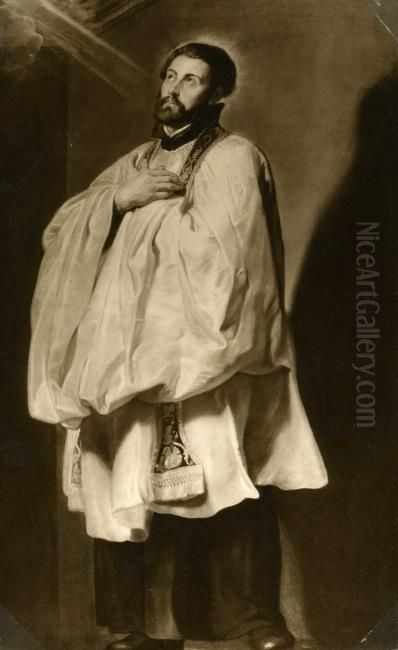 Saint Francis Xavier Oil Painting by (studio of) Rubens, Peter Paul
